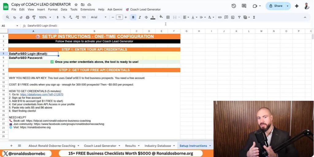 How To Setup Coaches Lead Generator