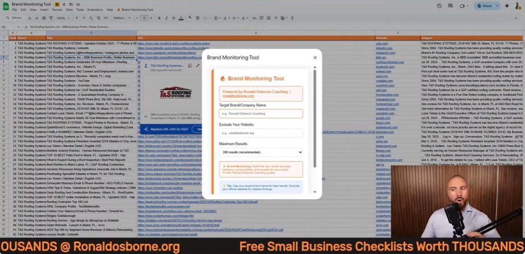 How The Brand Monitoring Tool Works
